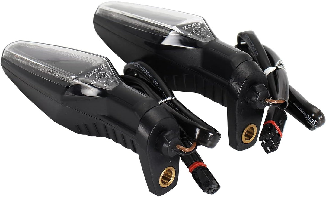 GIDIBII Motorrad Blinker,12V LED Blinker Motorrad Mini Blinker Motorrad Zubehör Geeignet für BMW R12