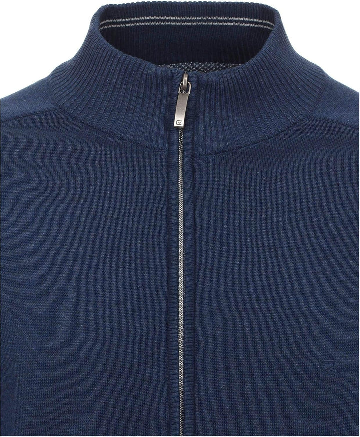 CASAMODA Strickjacke Uni L Aquadunkelblau, L Aquadunkelblau