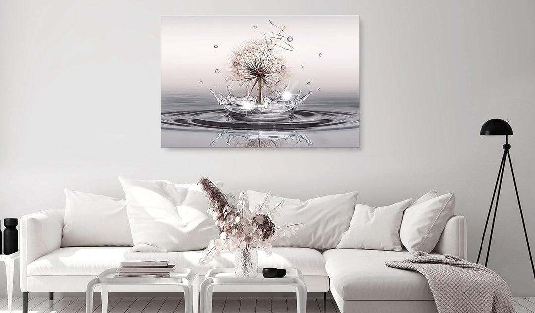 murando - Bilder Pusteblume 90x60 cm Leinwandbild 1 tlg Kunstdruck modern Wanbilder XXL Wanddekorati