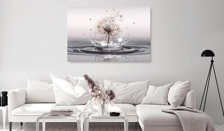 murando - Bilder Pusteblume 90x60 cm Leinwandbild 1 tlg Kunstdruck modern Wanbilder XXL Wanddekorati