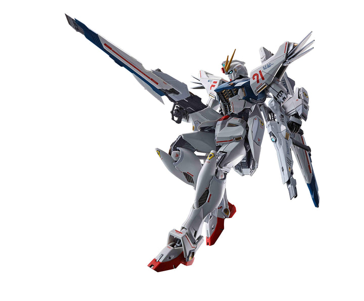 BANDAI - Metallbuild Gundam f91 Chronicle Weiss, 177000, Mehrfarbig, One Size