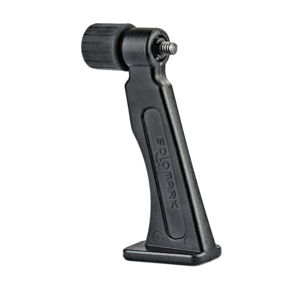 SOLOMARK Fernglas Stativ Adapter – Aluminium Stativadapter für Ferngläser, 1/4-Zoll-Stativ mit Schra