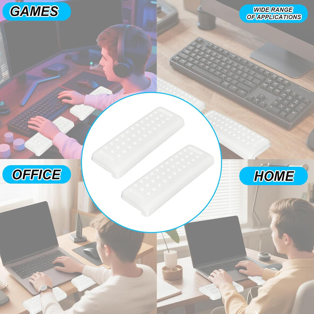 2stk L-Förmige Handgelenk Ellbogen Polster, Ergonomische Memory Schaumstoff Polsterung Separate Desi