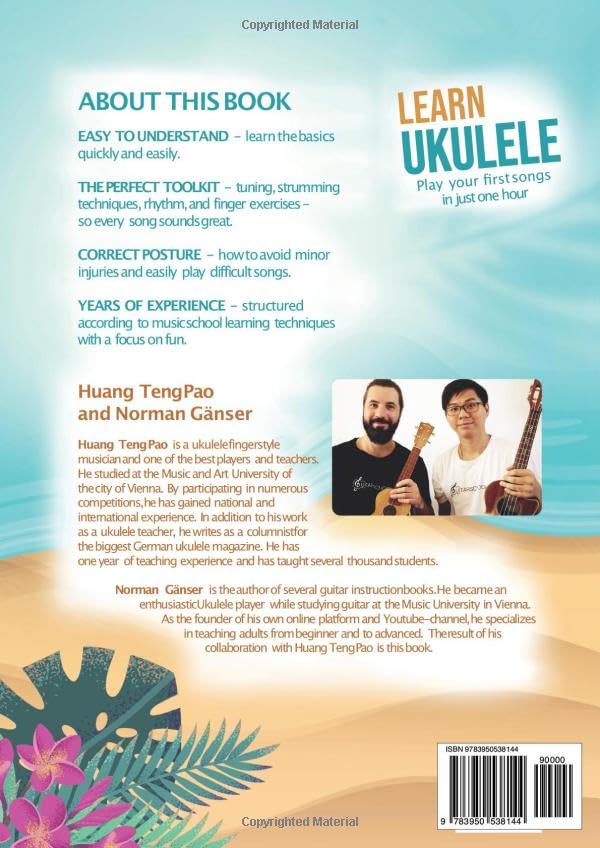 Learn Ukulele - Play Your First Songs In Just One Hour - Songbook And Ukulele School, Taschenbuch