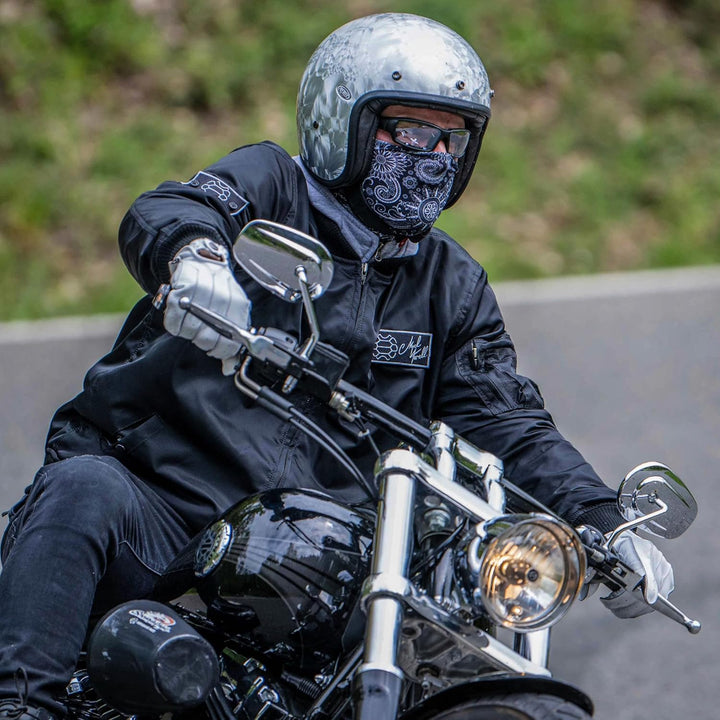 Motorradhandschuhe Easy Rider - Motorrad Handschuhe Herr - Echtleder - Handschuhe Herren Motorrad Le