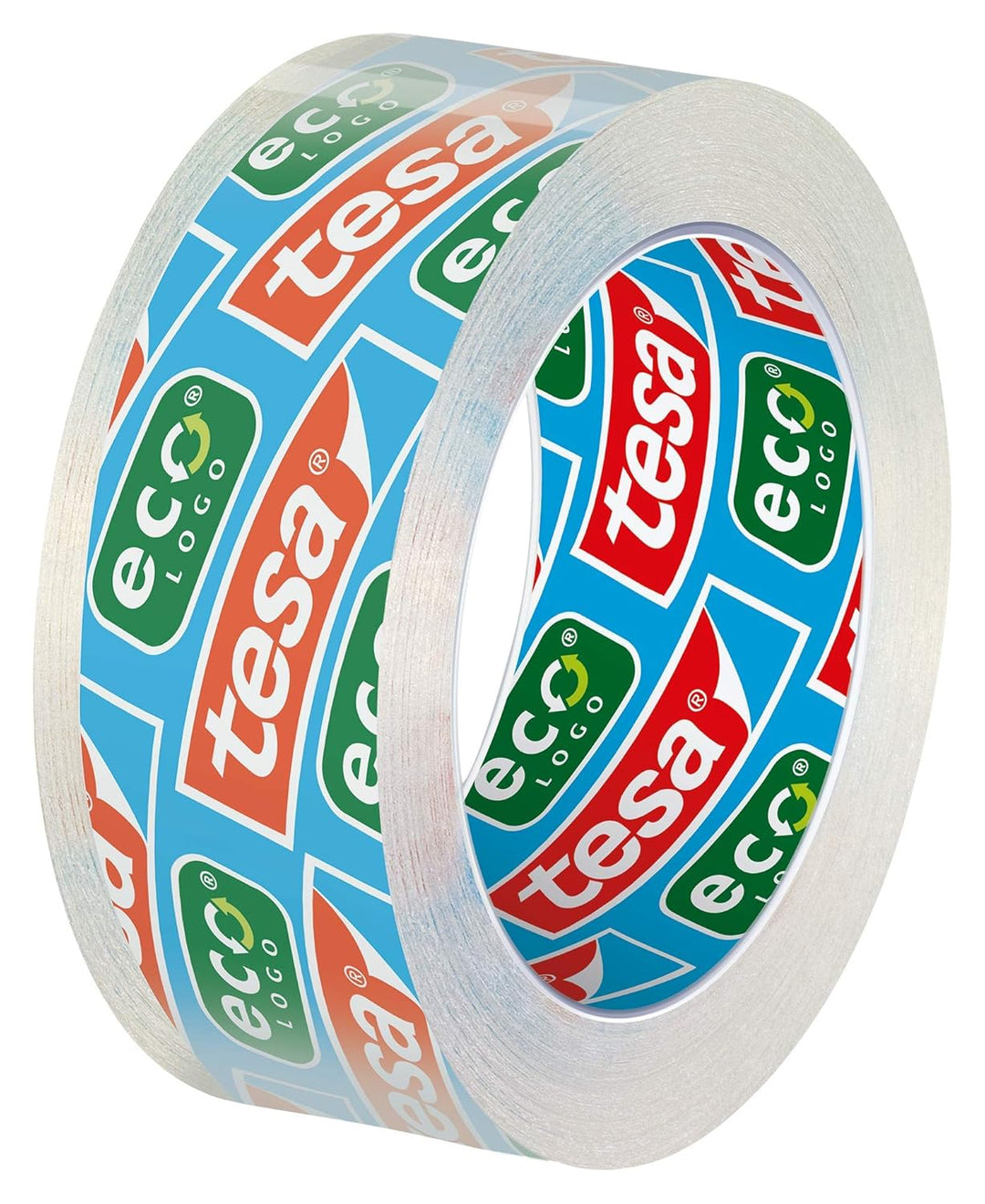 tesa 6400 Packband Handabroller COMFORT - Abroller für Paketbänder & Easy Cut Economy Klebebandabrol