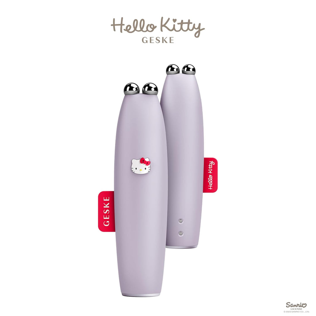 GESKE x Hello Kitty | SmartAppGuided™ MicroCurrent Face-Lift Pen | 6 in 1 | Skincare Tool mit Mikros