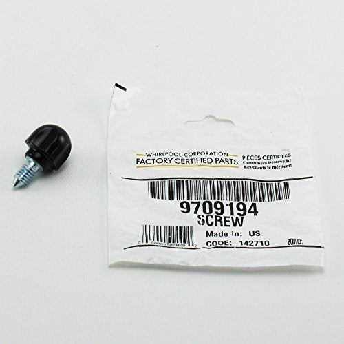 KitchenAid - Befestigungsschraube schwarz - 9709194 - Originalteil - 9709194