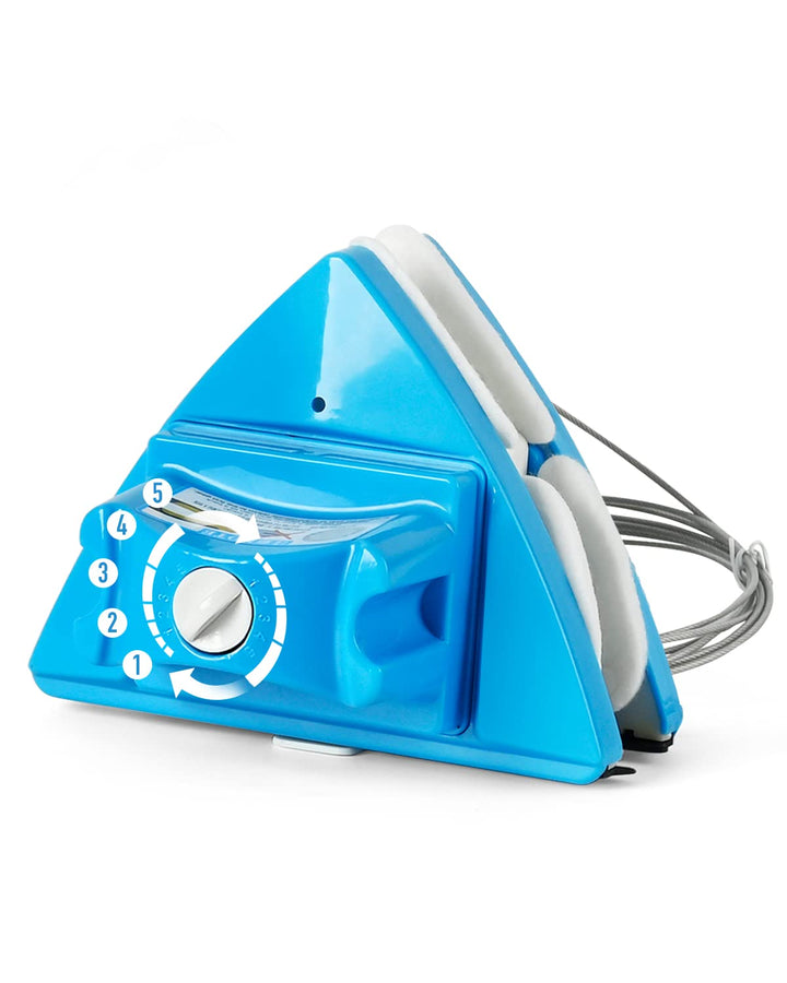 Double Side Magnetic Fensterreiniger, Einstellbare Magnetic Double Window Glas Wischer Segelflugzeug