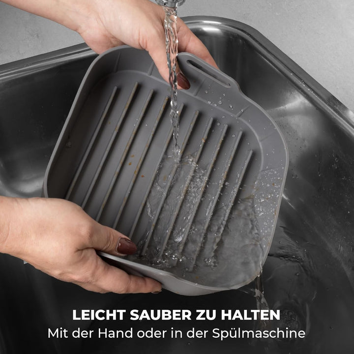 Fentic Airfryer zubehör – heissluftfritteuse zubehör – XL und XXL – Passend für Philips, COSORI, Pri