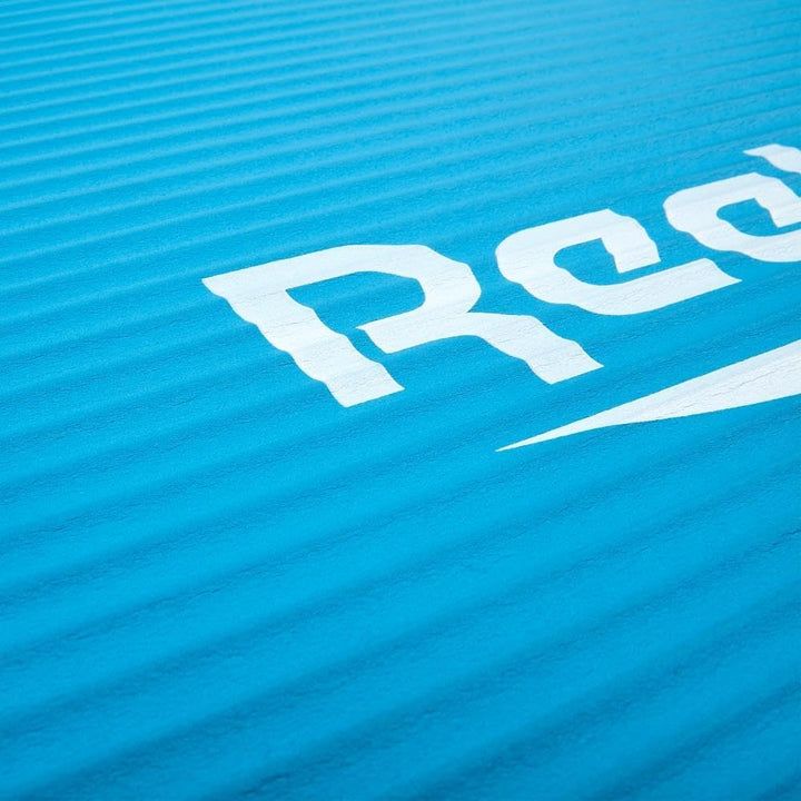 Reebok Trainingsmatte - Rutschfeste Gymnastikmatte aus natürlichem Gummi in 7mm, 10mm, 15mm und vers