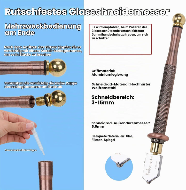 Mini-Buntglas-Schleifer, automatische Wasserfüllung, Anti-Staub, 220 V, 4200 U/min, bürstenlose Moto