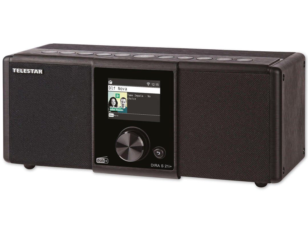 Telestar DIRA S 21i + - DAB+ Digitalradio & Internetradio (UKW/FM/DAB/DAB+ / Internet, WLAN, Stereo