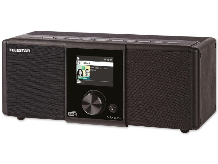 Telestar DIRA S 21i + - DAB+ Digitalradio & Internetradio (UKW/FM/DAB/DAB+ / Internet, WLAN, Stereo