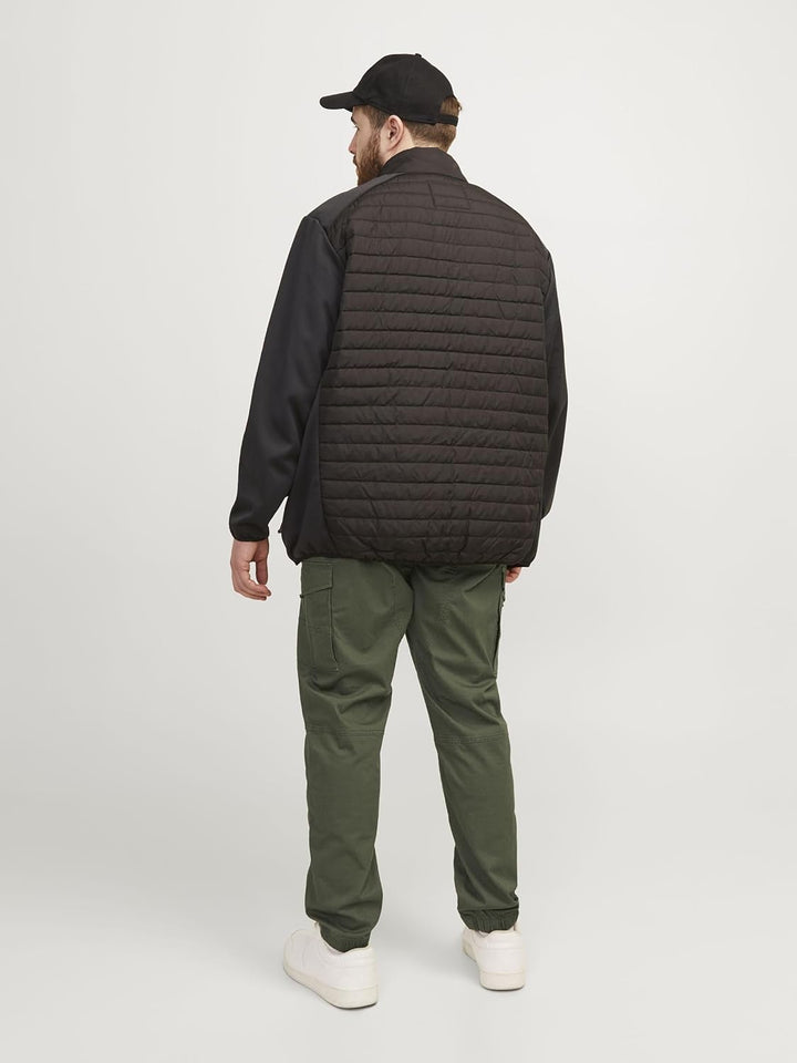Jack & Jones Male Cargo-Hose Plus Size Slim Tapered Fit Cargo-Hose 40W / 30L Olive Night, 40W / 30L