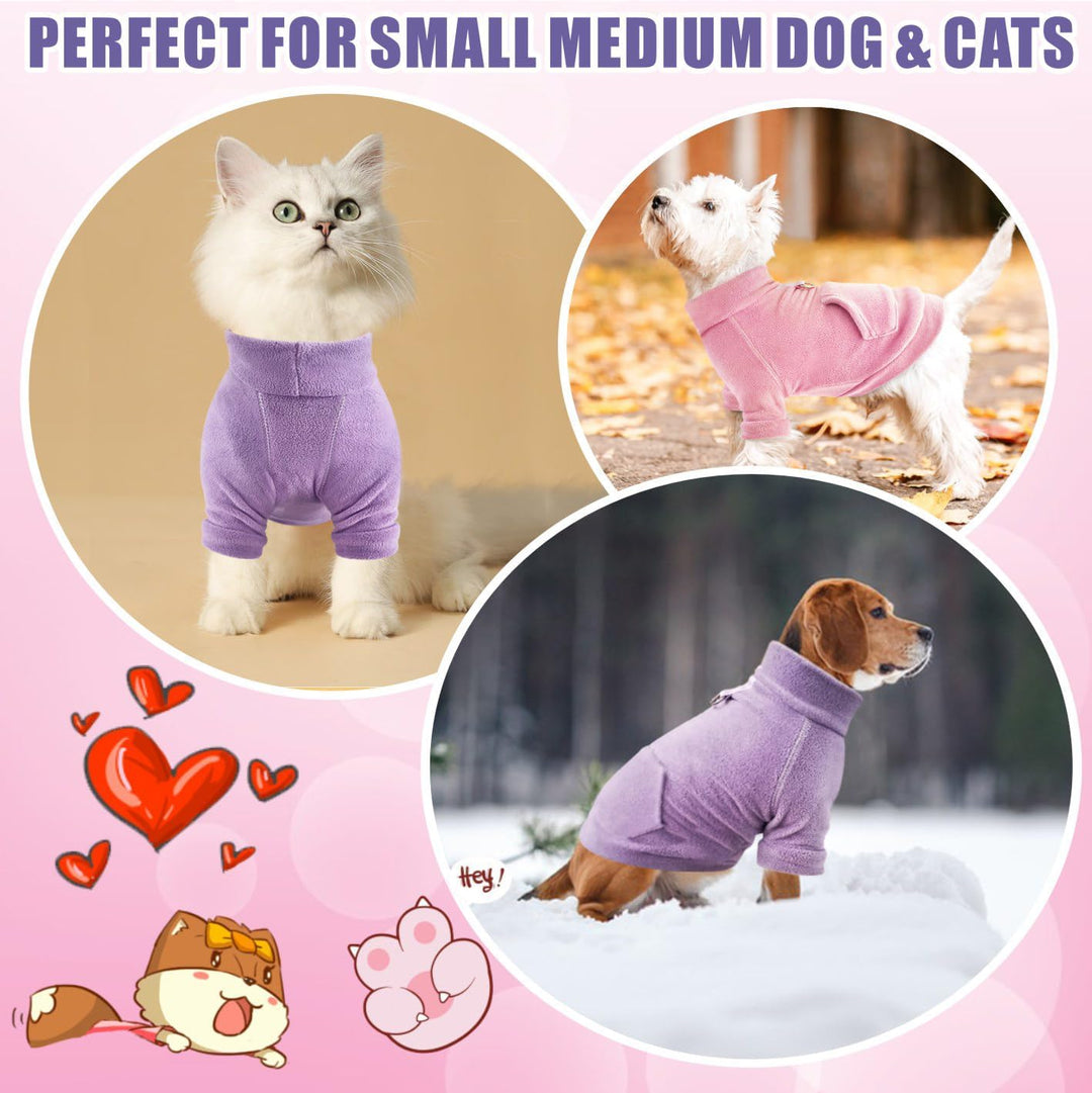 Mosukoirl Hundepullover Hund Hoodie Haustier Warme Mäntel Baumwolle Sweatshirts Hund Kleidung mit Ta