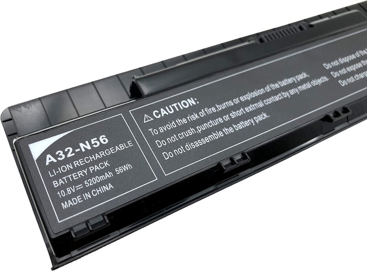 FengWings® A32-N56 10.8V 5200mAh Laptop Akku, Ersetzen für ASUS N46 N56 N76 R401B R501VB R701VB G56J