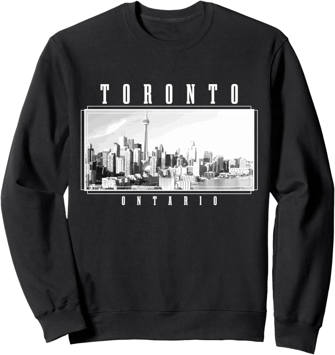 Toronto Ontario Kanada Vintage Souvenir Skyline Sweatshirt