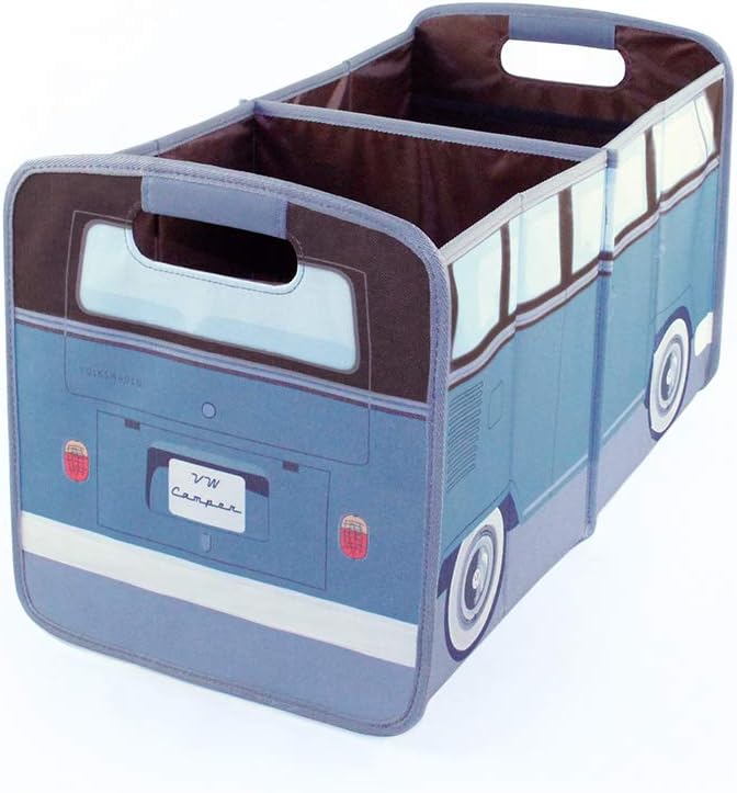 BRISA VW Collection - Volkswagen Falt-Aufbewahrungs-Spielzeug-Kofferraum-Box-Tasche-für-Einkäufe in