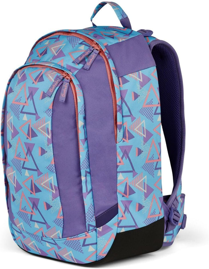 Satch Air Edition Schulrucksack Set 3tlg. inkl. Pencil Slider und Sporttasche 80s Dance, 80s Dance