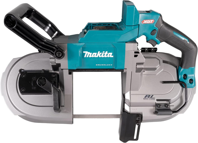 Makita PB002GZ Akku-Bandsäge 40V max. (ohne Akku, ohne Ladegerät), Petrol