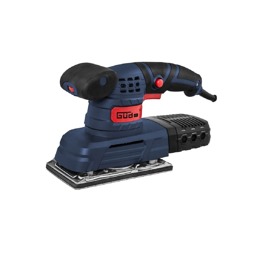 Güde 58128 FS 90 E Flächenschleifer (230V, 1200-24000 Schwingzahl, 90x187mm Kletthaftung, Staubfangk