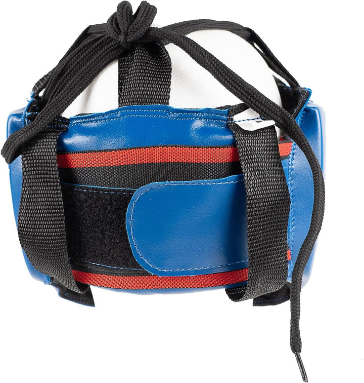 METAL BOXE MB117 Kopfschutz/Helm fürs Boxen/Kampfsport blau Kinder, blau Kinder