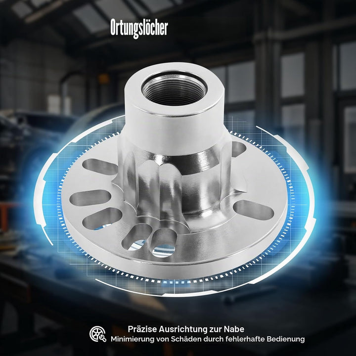 10t Hydraulischer Radlager, Abzieher Werkzeug Satz Ausdrücker Antriebswellen KFZ Radnaben Abziehen,
