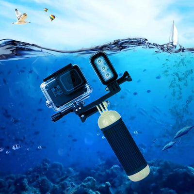 Unterwasser-Fülllicht, USB-Akku-LED-Video-Fülllicht-Action-Kamera Unterwasser-Tauchlampe für Gopro-S