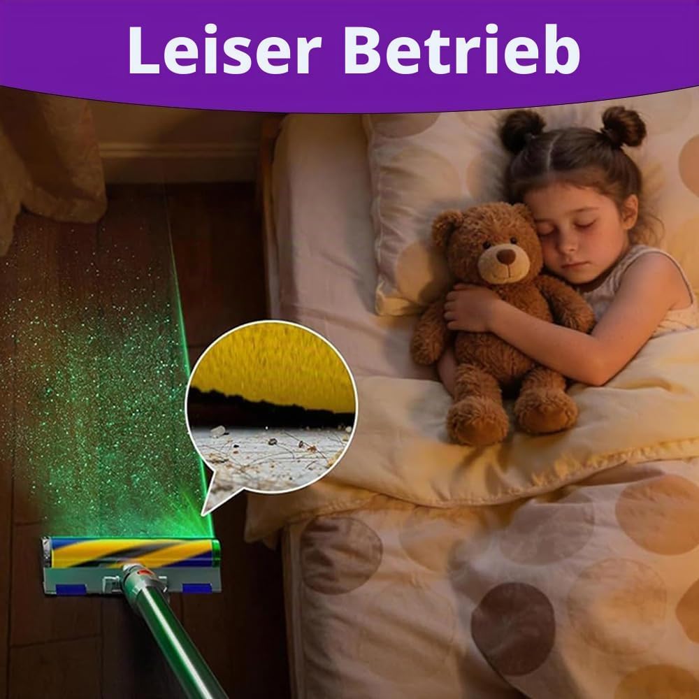 V12 Slim Softwalze Bürste für Dyson V12 Detect Slim/Digital Slim LED-Leuchten Ersatzteile, Elektrisc