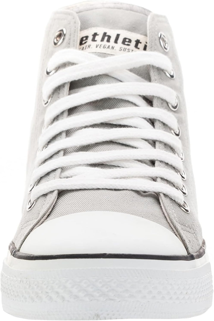 Ethletic Unisex Sneaker Hi Fair Trainer White Cap Fair | Vegan | Nachhaltig 36 EU Urban Grey Just Wh