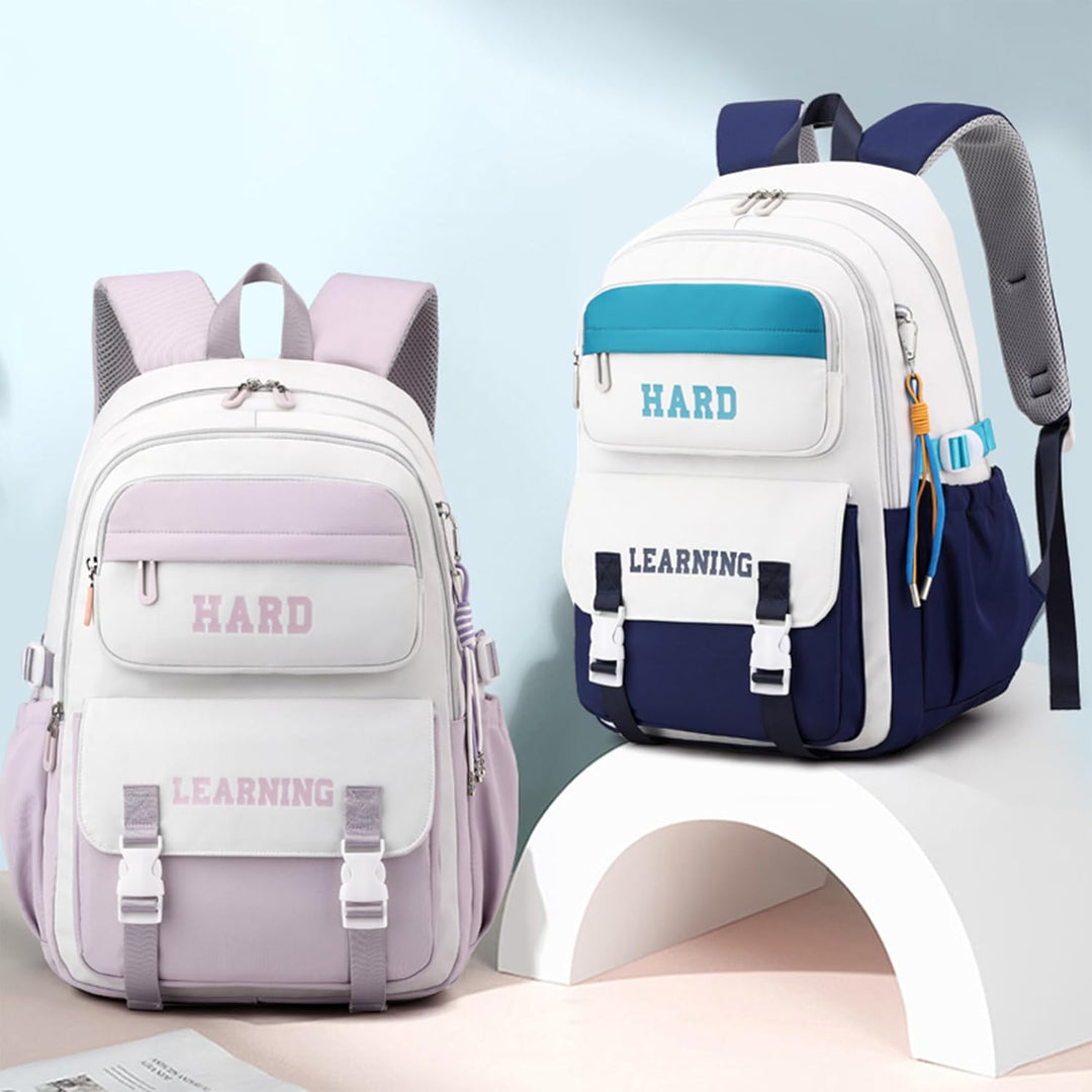 ibalulu Schulrucksack Teenager Mädchen - 30L Schulranzen für Mädchen Jungen 3. - 5. Klasse, Grosser