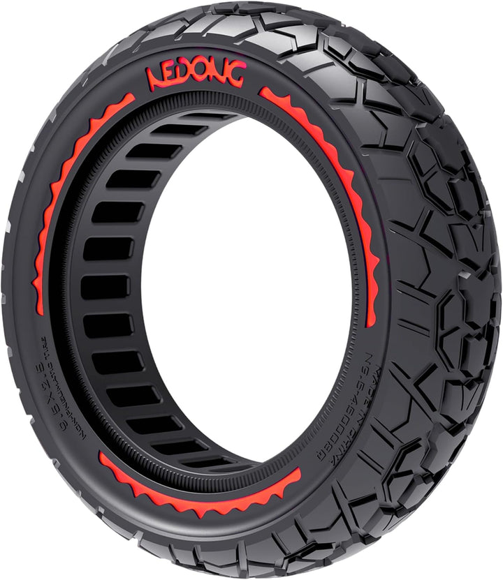 2PCS E Scooter Reifen 9.5x2.5-6.1 Tubeless, Werten Sie Ihr Scooter auf mit Reifen 9.5x2.5, Vollgummi