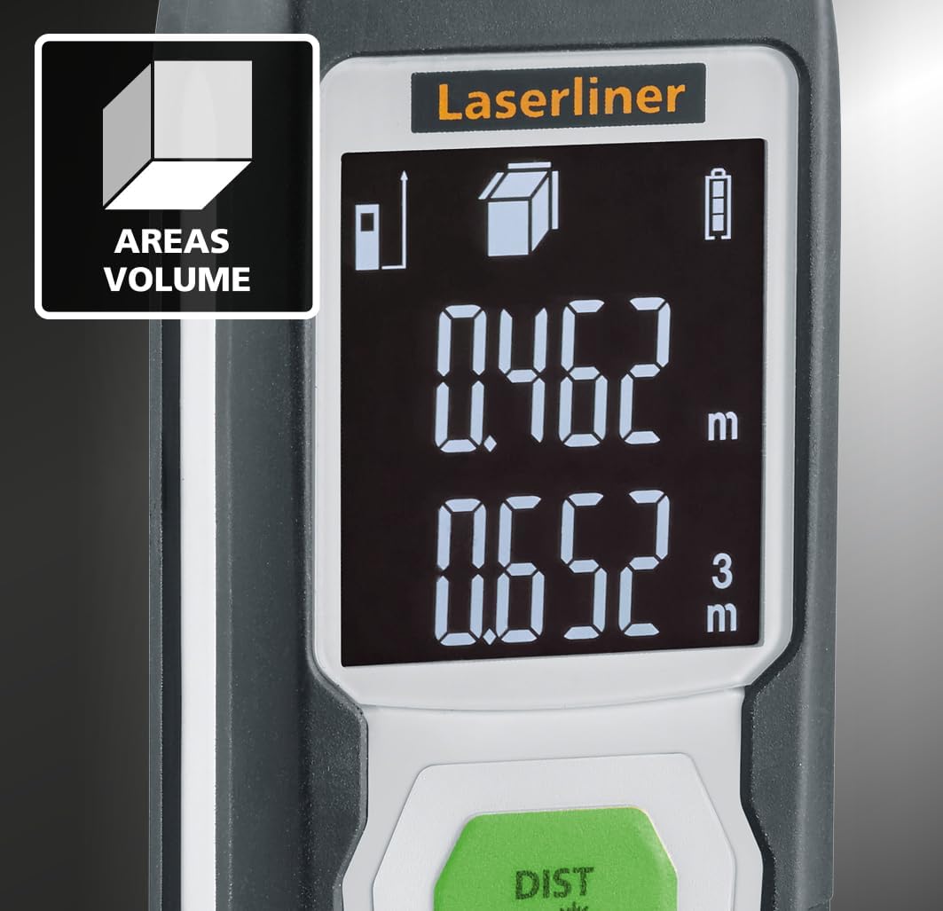 Laserliner Laser Entfernungsmesser, Lasser Range Master Gi4, digitales Messgerät mit 40 m Messbereic