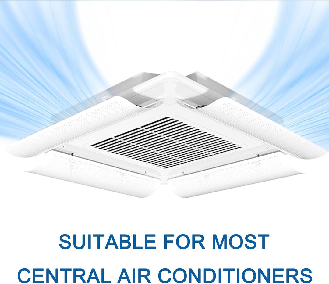 Central Air Conditioning Deflector, Ceiling Air Conditioner Wind Deflector, Prevent Direct Blow, Inc