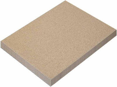 Feuerfest 123 - Vermiculite Platten 4 Stück, 300x200x15 mm, Schamotte Ersatz zur Reparatur von Feuer