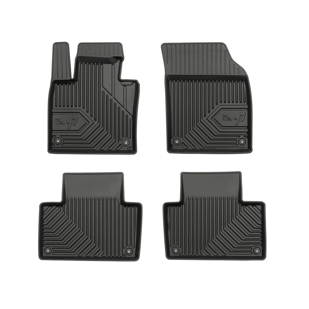 FROGUM No.77 Gummimatten Ganzjahresset von Auto Fussmatten Autofussmatten für Volvo XC90 II ab 2014