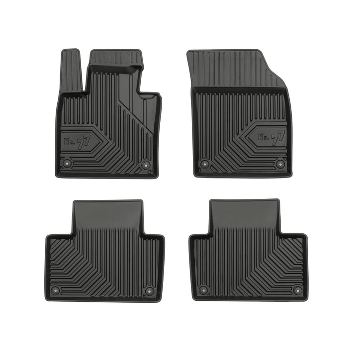 FROGUM No.77 Gummimatten Ganzjahresset von Auto Fussmatten Autofussmatten für Volvo XC90 II ab 2014