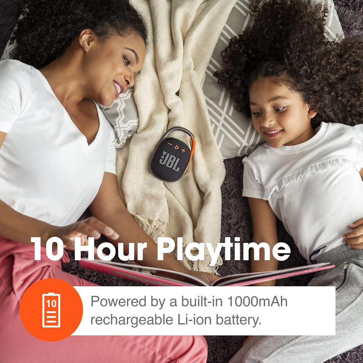 JBL Clip 4 Waterproof Portable Bluetooth Speaker with up to 10 Hours of Battery - Green Grün Clip 4,