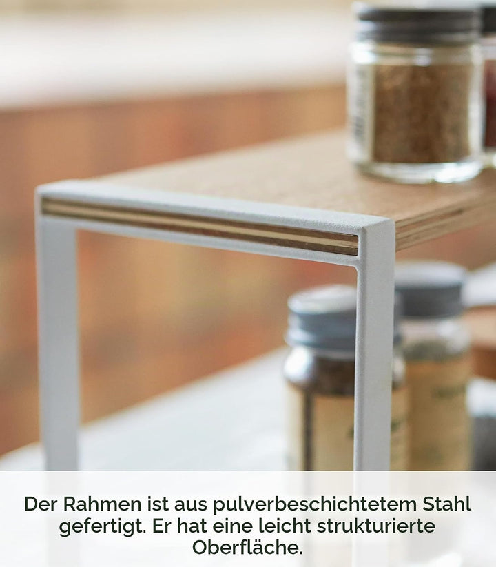 Kitchen rack wide - Tosca - white