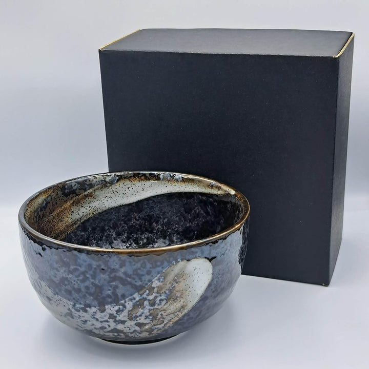 Original japanische Matcha Schale Chawan Hikaru aus Keramik zur japanischen Tee-Zeremonie Matcha Zub