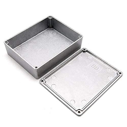 Supertool Aluminium-Druckguss, wasserdicht, Elektronik-Projektgehäuse für externe Stromversorgung, 1