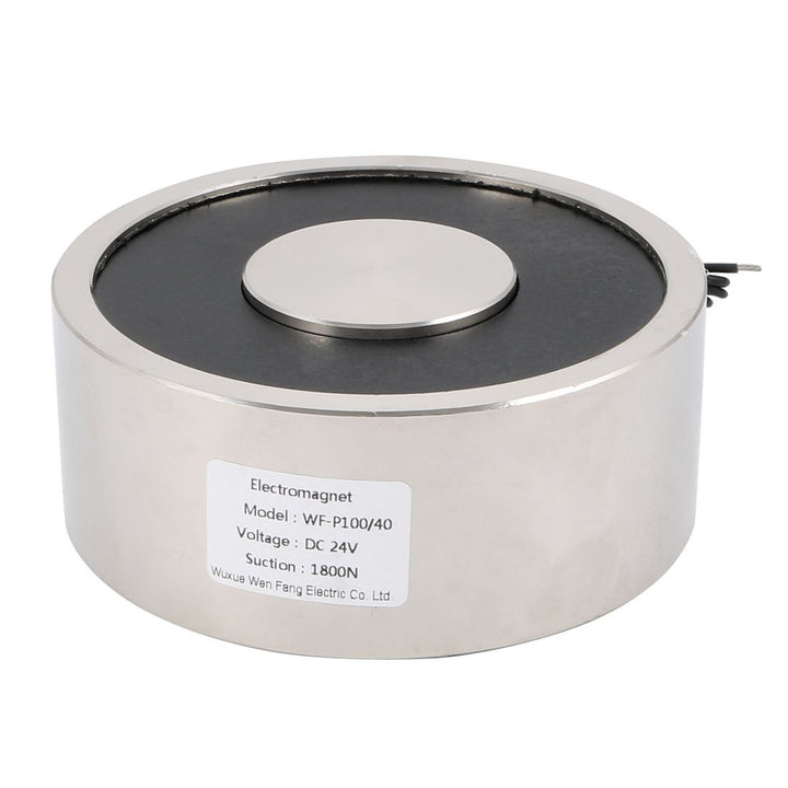 sourcing map 24VDC 1800N 3,74LB1696g Elektrischer Hebemagnet Elektromagnet Solenoid Halten