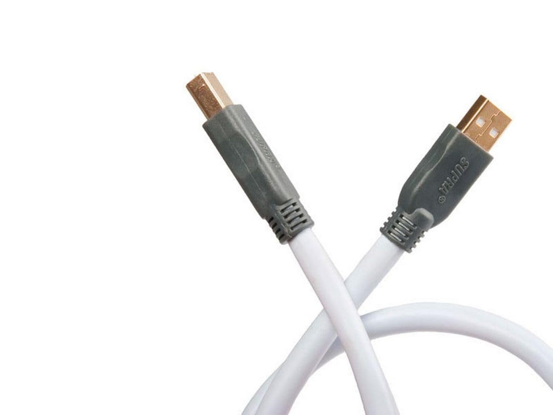 Supra Cables USB 2.0 A-B Kabel 0,7 m