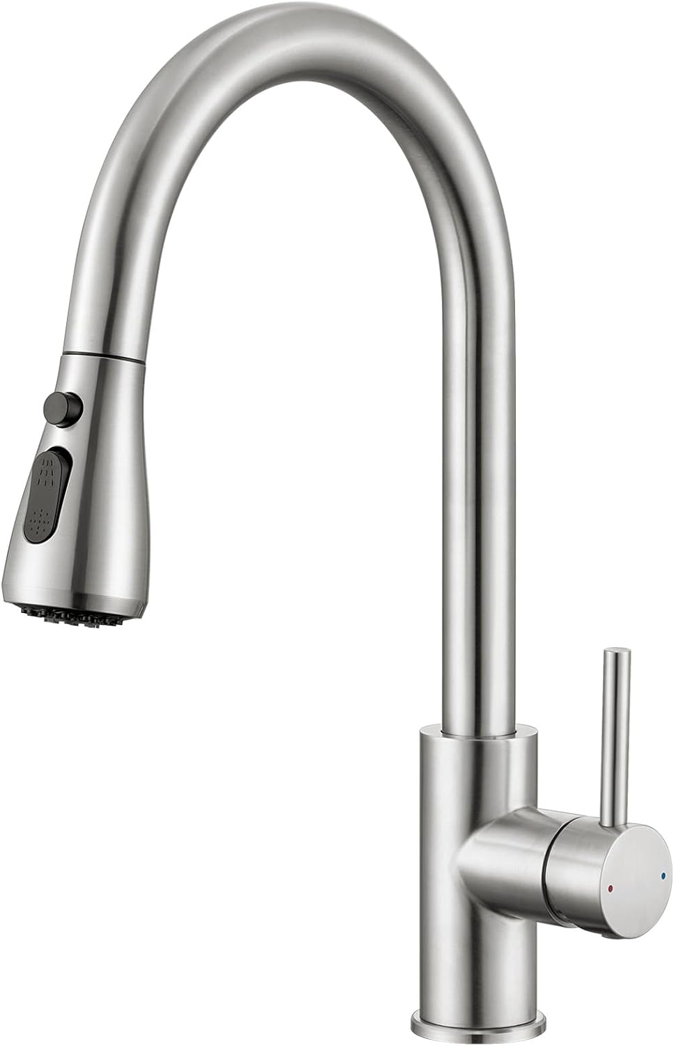 CECIPA Wasserhahn Küche mit 3 Modi, Hochdruck Küchenarmatur mit Brause Ausziehbar, Mischbatterie Küc