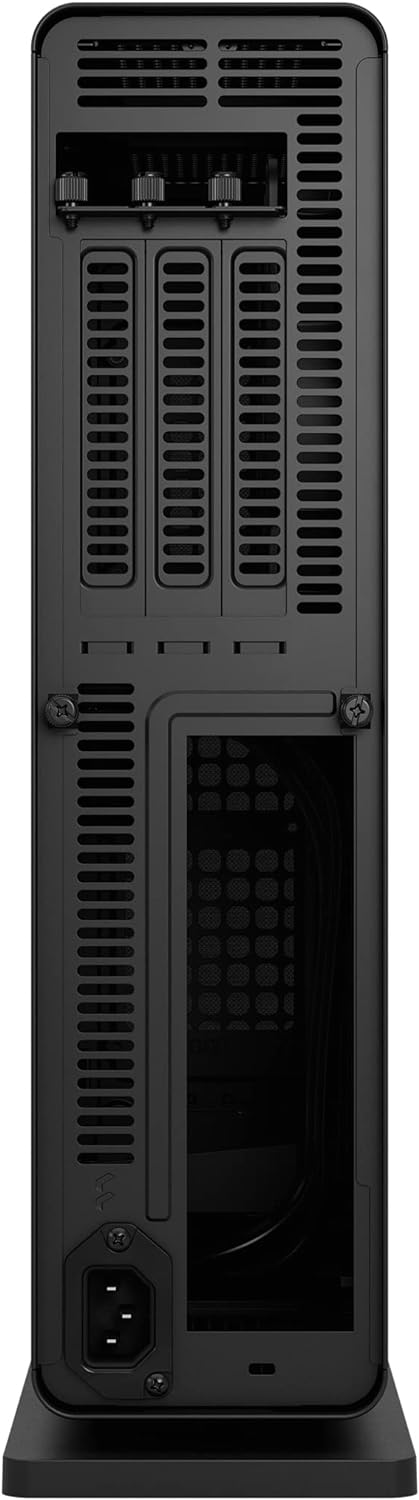 Fractal Design Ridge Black - PCIe 4.0 Riser Card Included - 2X 140mm PWM Aspect Fans Included - Type