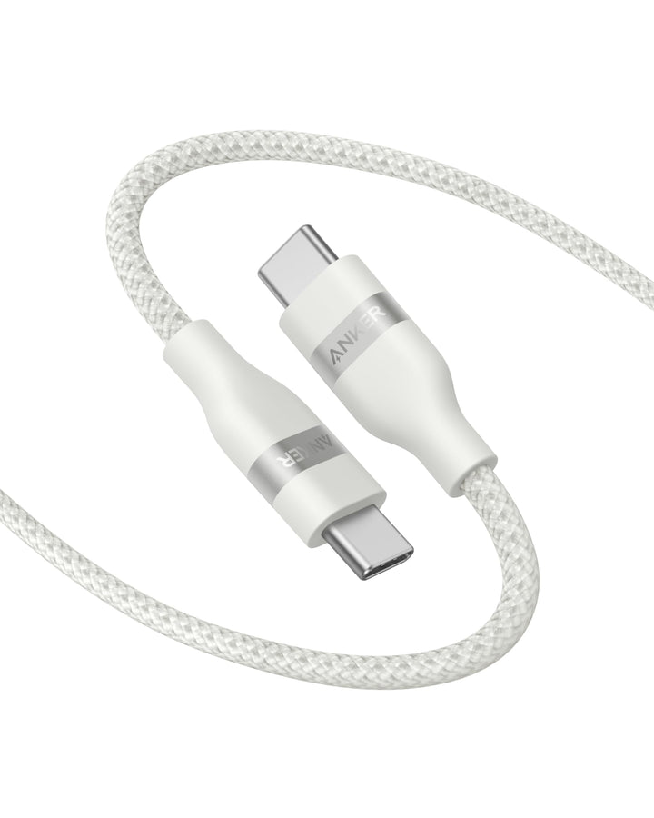 Anker Nano USB C auf USB C Kabel, 240W 1,8m flexibel farbig geflochten, USB C Schnellladekabel Typ C