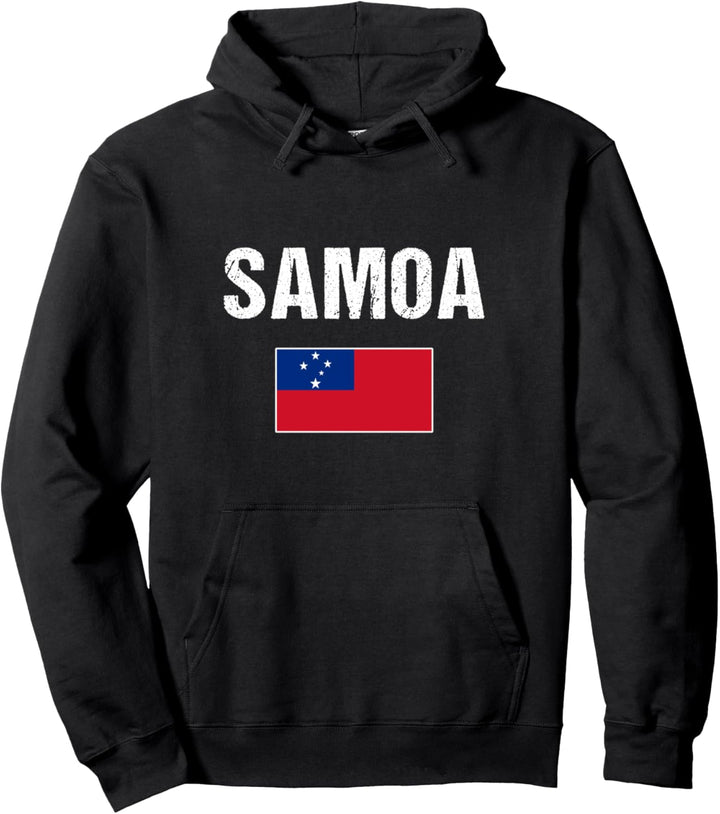 Samoa Hoodie Samoanische Geschenk Samoa Flagge Pullover Hoodie