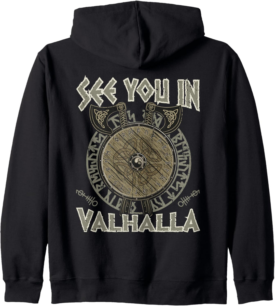See You In Valhalla Viking Vikings Kapuzenjacke
