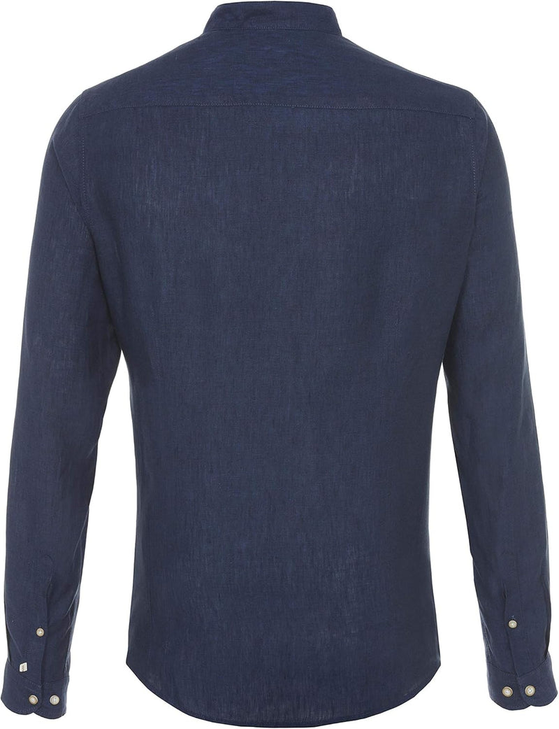 pure h. tico Herren Hemd XXL Uni Marine, XXL Uni Marine